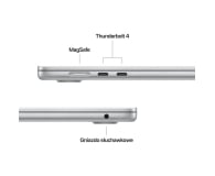 Apple MacBook Air M5/24GB/2TB/Mac OS Srebrny 10R GPU - 1506460 - zdjęcie 7